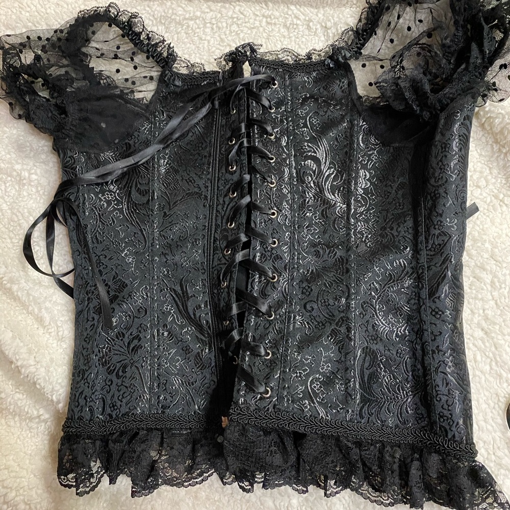 Fancy Lace Corset 2XL